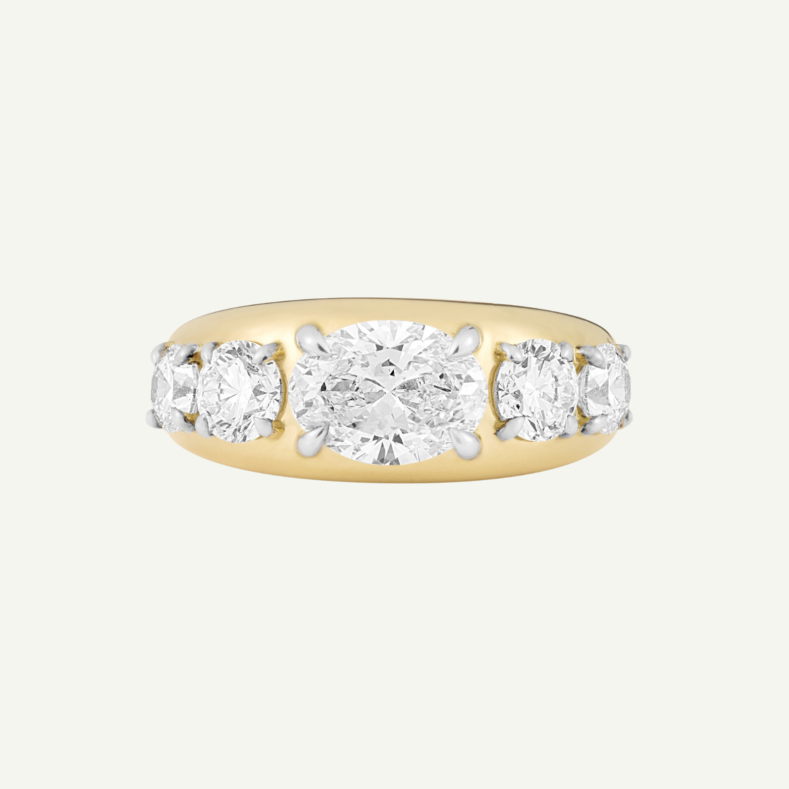 Monzie Yellow Gold Ring