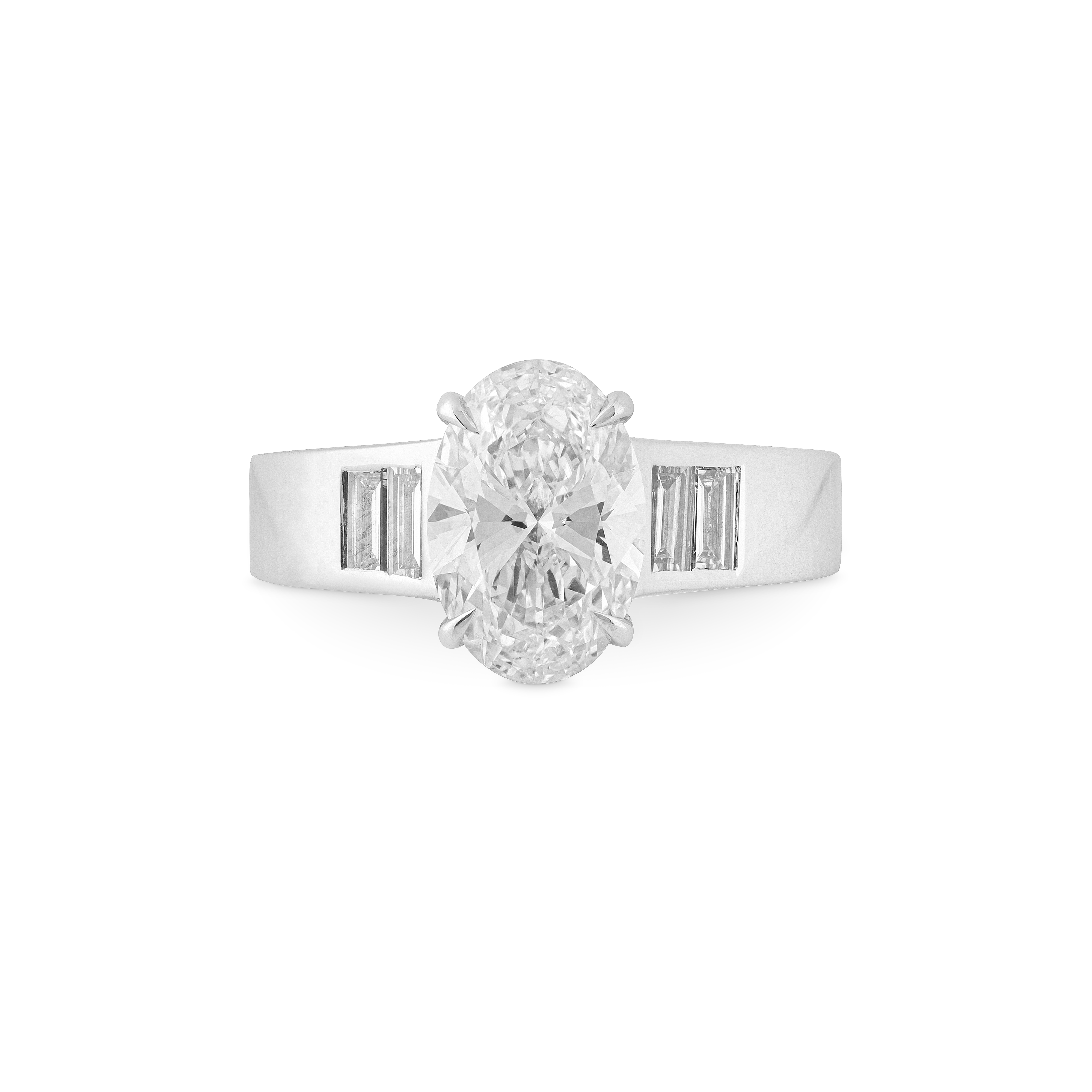 Gunna White Gold Ring