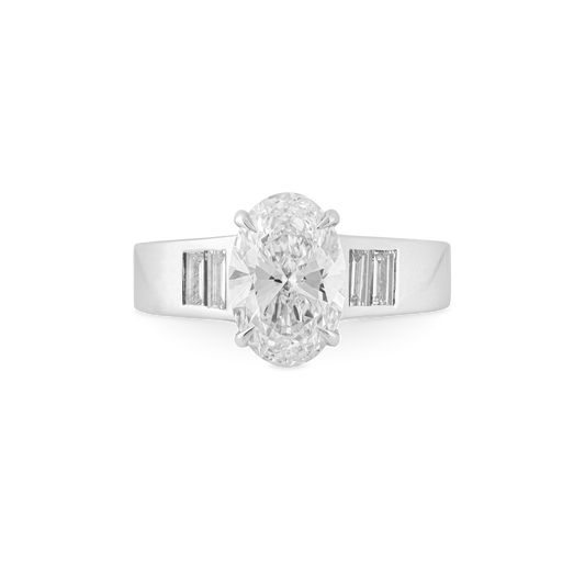 Gunna White Gold Ring