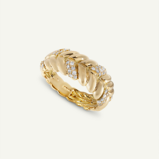 Luss Yellow Gold Ring