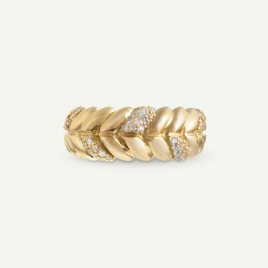 Luss Yellow Gold Ring