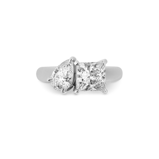 Ailsa Craig White Gold Ring