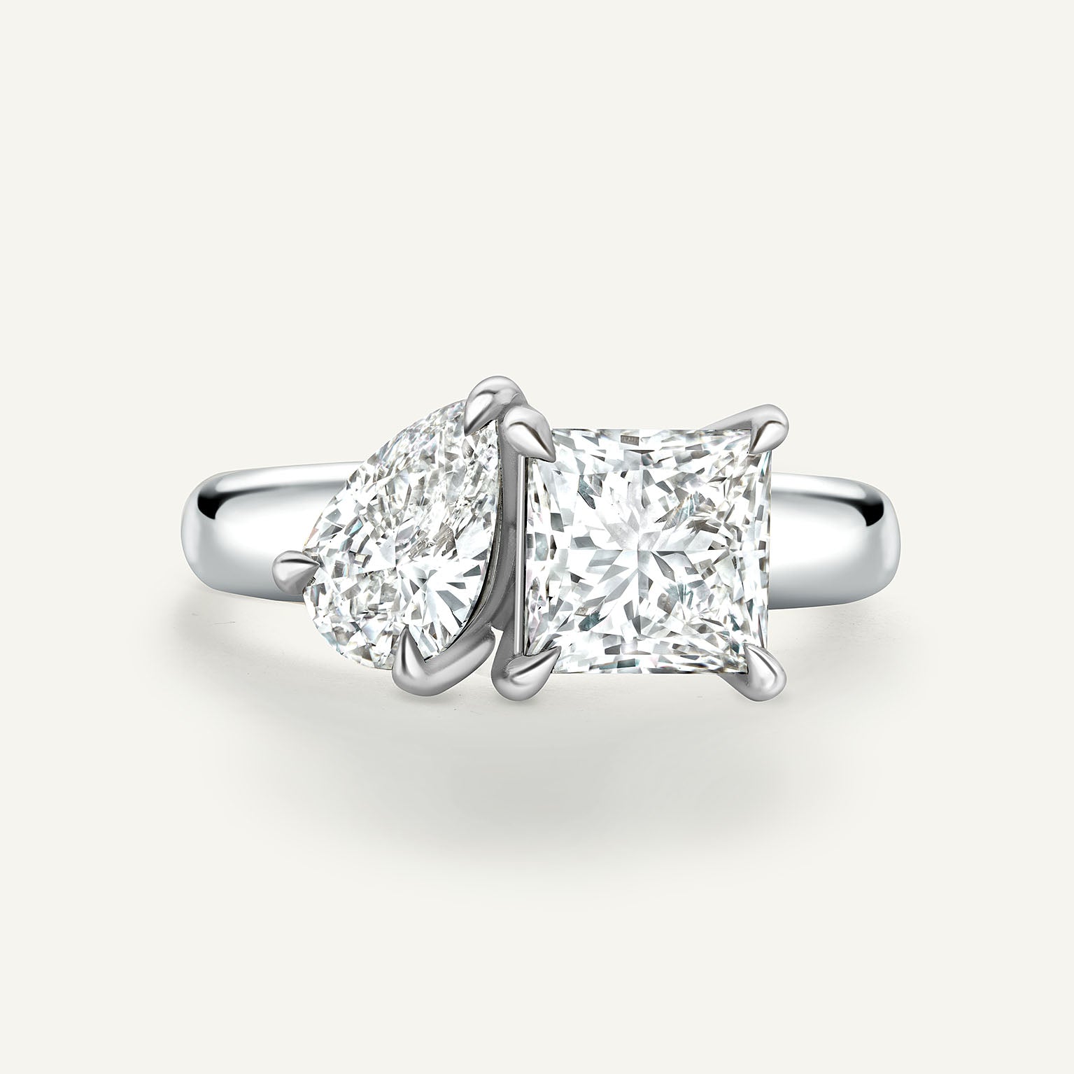 Ailsa Craig White Gold Ring