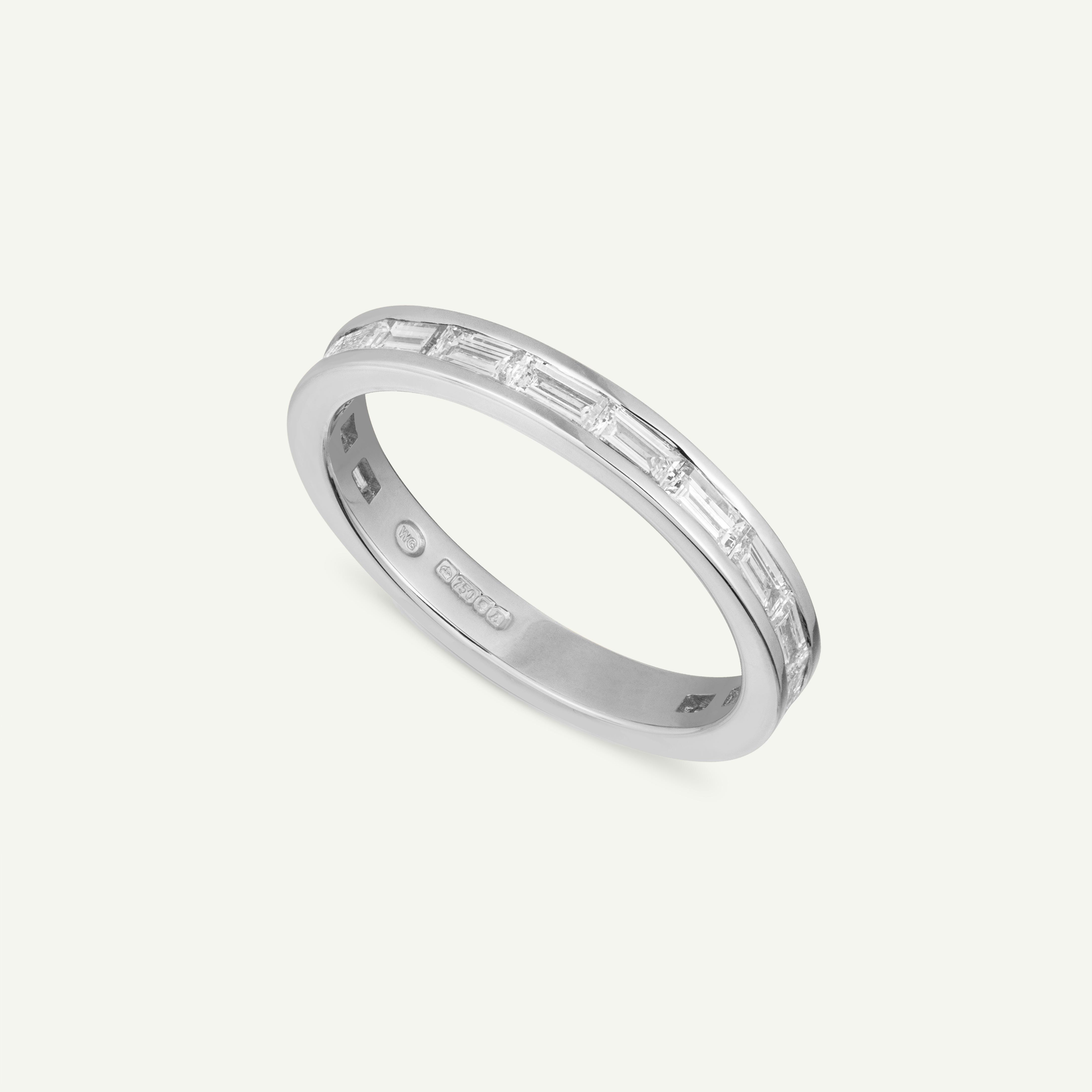 Cluny White Gold Ring