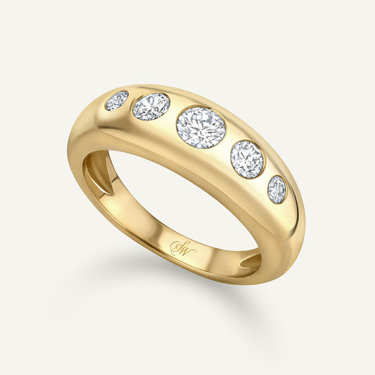 Applecross Yellow Gold Ring