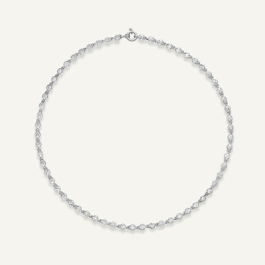 Ballater White Gold Necklace