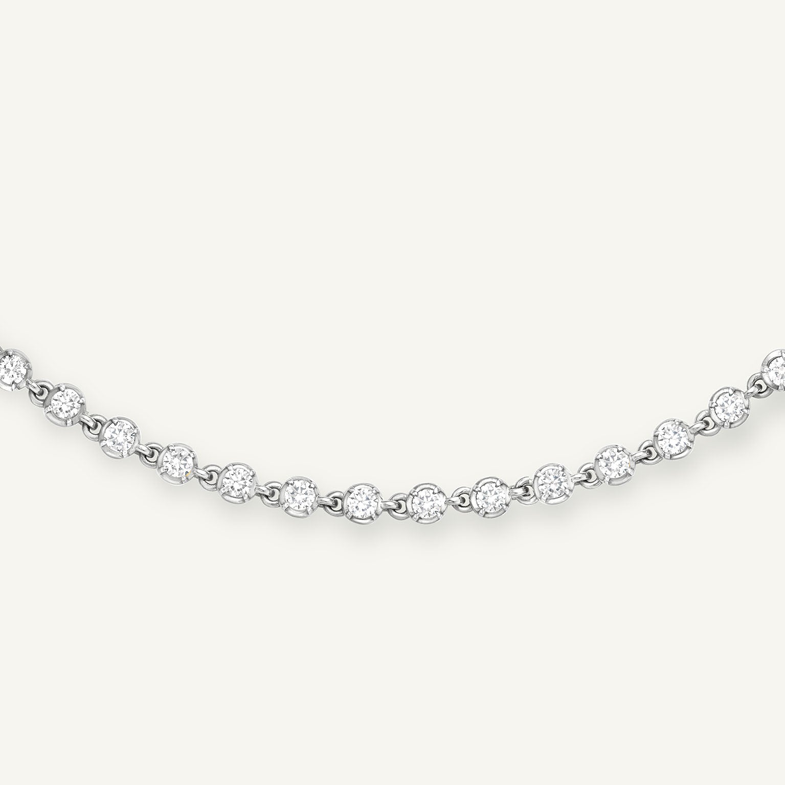 Ballater White Gold Necklace
