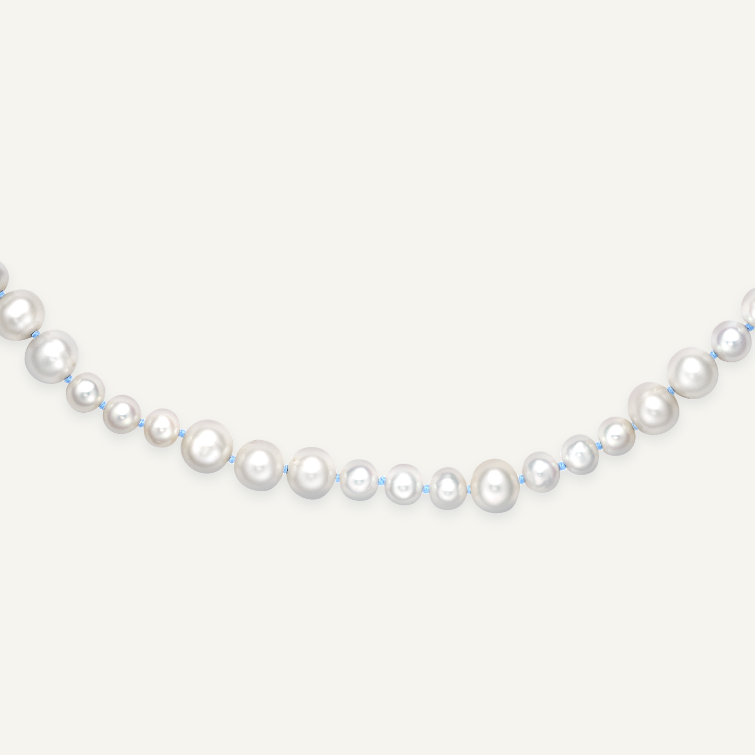 Blue Thread St Andrews Yellow Gold Necklace