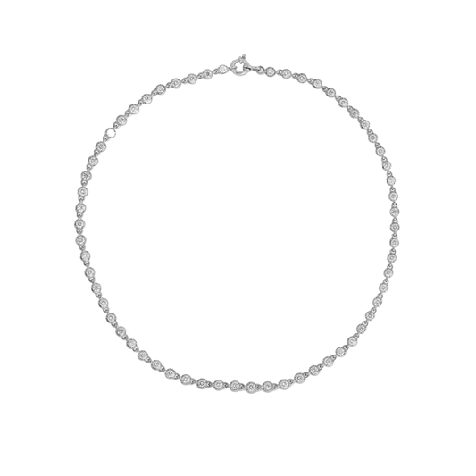 Ballater White Gold Necklace