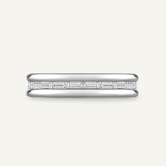 Chubby Cluny White Gold Ring