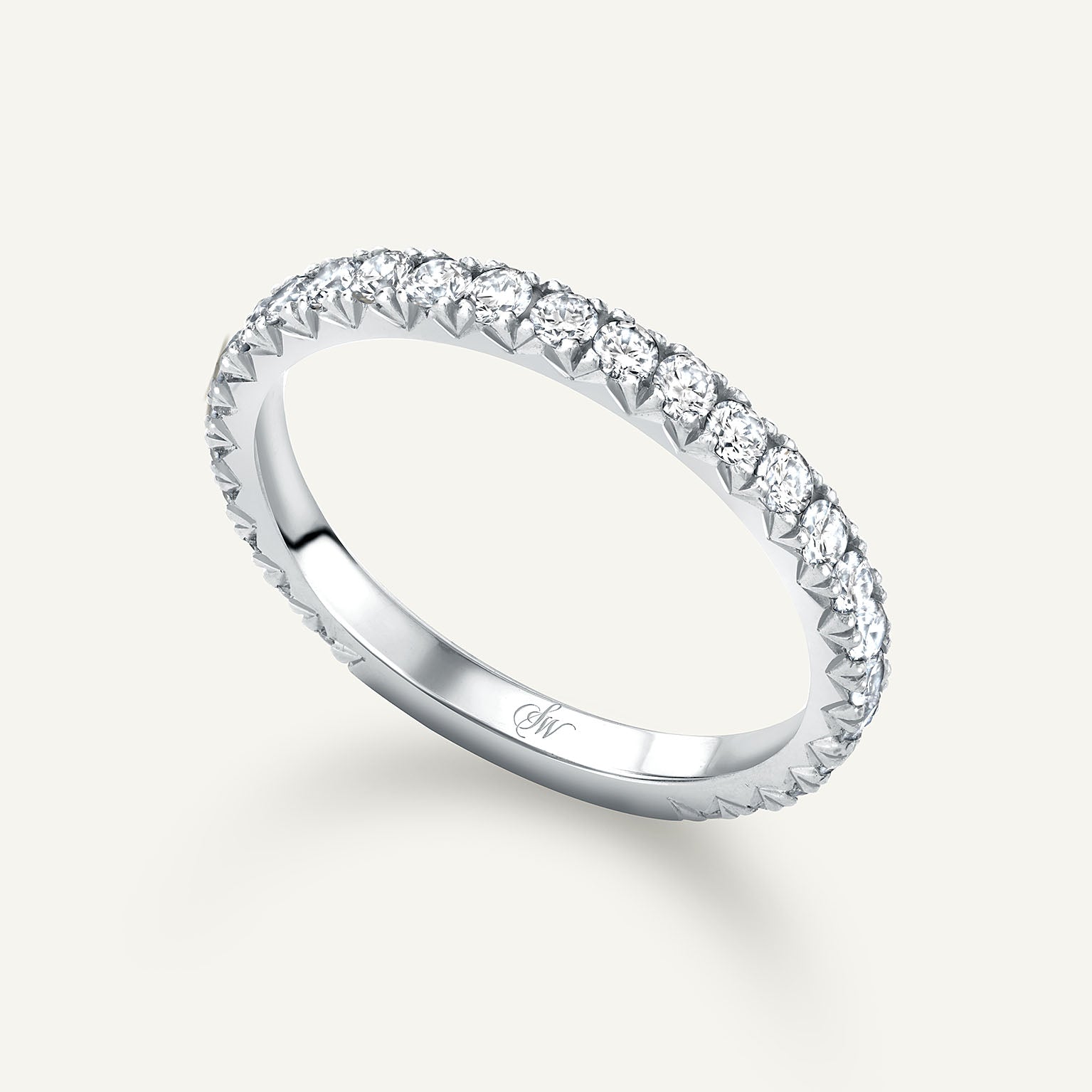 Elgin White Gold Ring