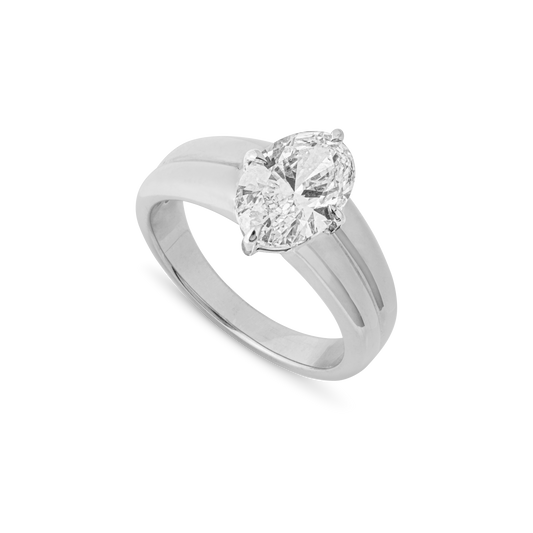 Gigha White Gold Ring