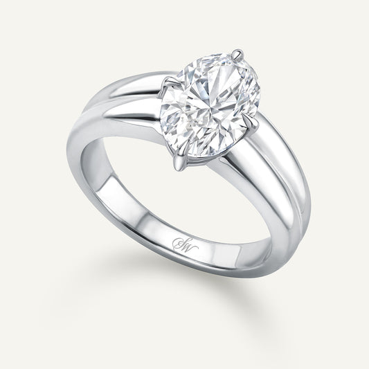 Gigha White Gold Ring