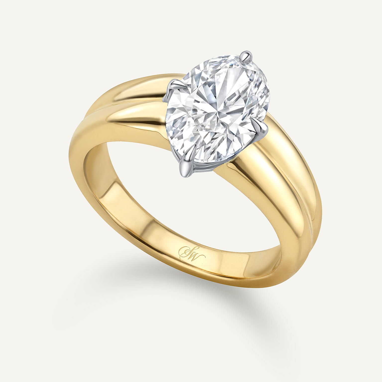 Gigha Yellow Gold Ring