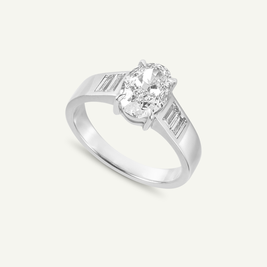 Gunna White Gold Ring