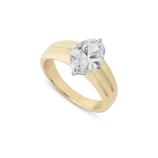 Gigha Yellow Gold Ring