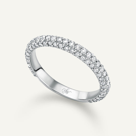 Islay White Gold Ring