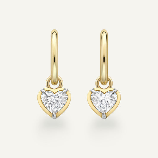 Medium Heart Kildonan Yellow Gold (In Stock)