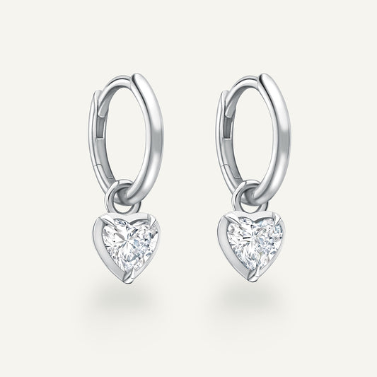 Medium Heart Kildonan White Gold (In Stock)