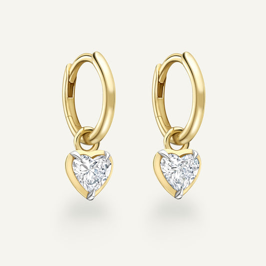 Medium Heart Kildonan Yellow Gold (In Stock)
