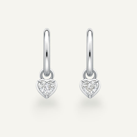 Small Heart Kildonan White Gold (In Stock)