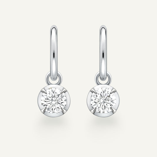 Large Round Kildonan White Gold (In Stock)