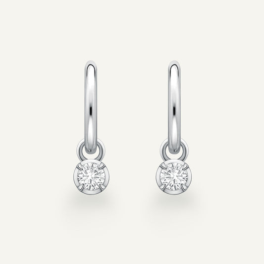 Small Round Kildonan White Gold (In Stock)