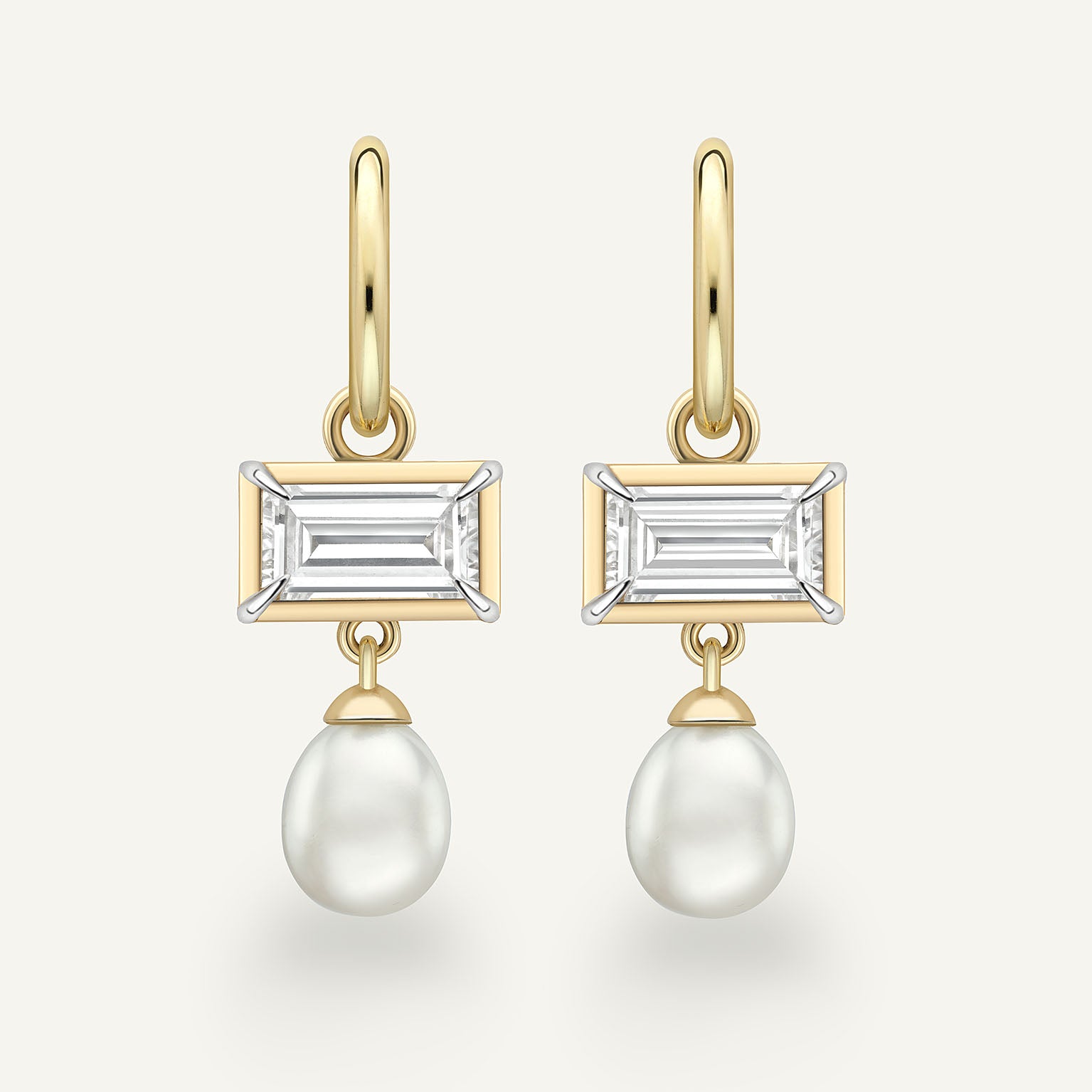 Lamlash Yellow Gold Earrings
