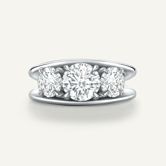 Lochranza White Gold Ring