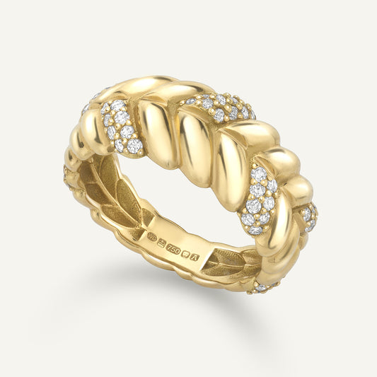 Luss Yellow Gold Ring
