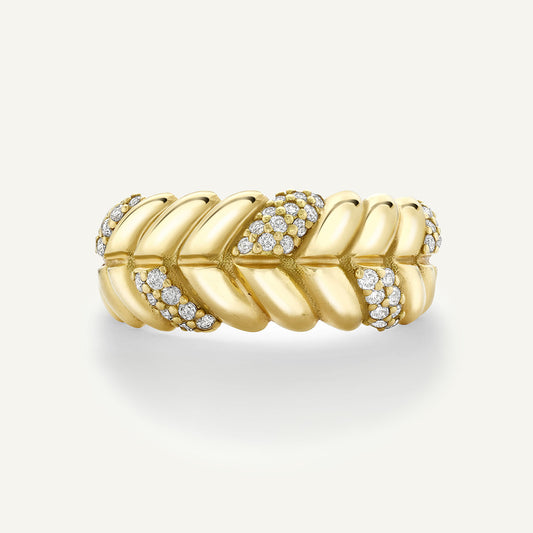 Luss Yellow Gold Ring