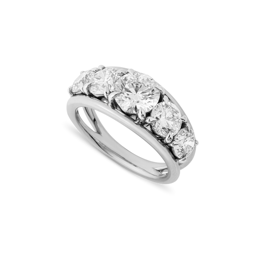Mega Tobermory White Gold Ring
