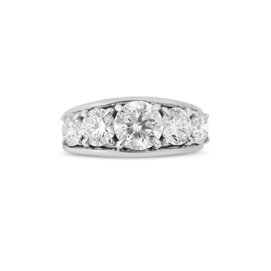 Mega Tobermory White Gold Ring