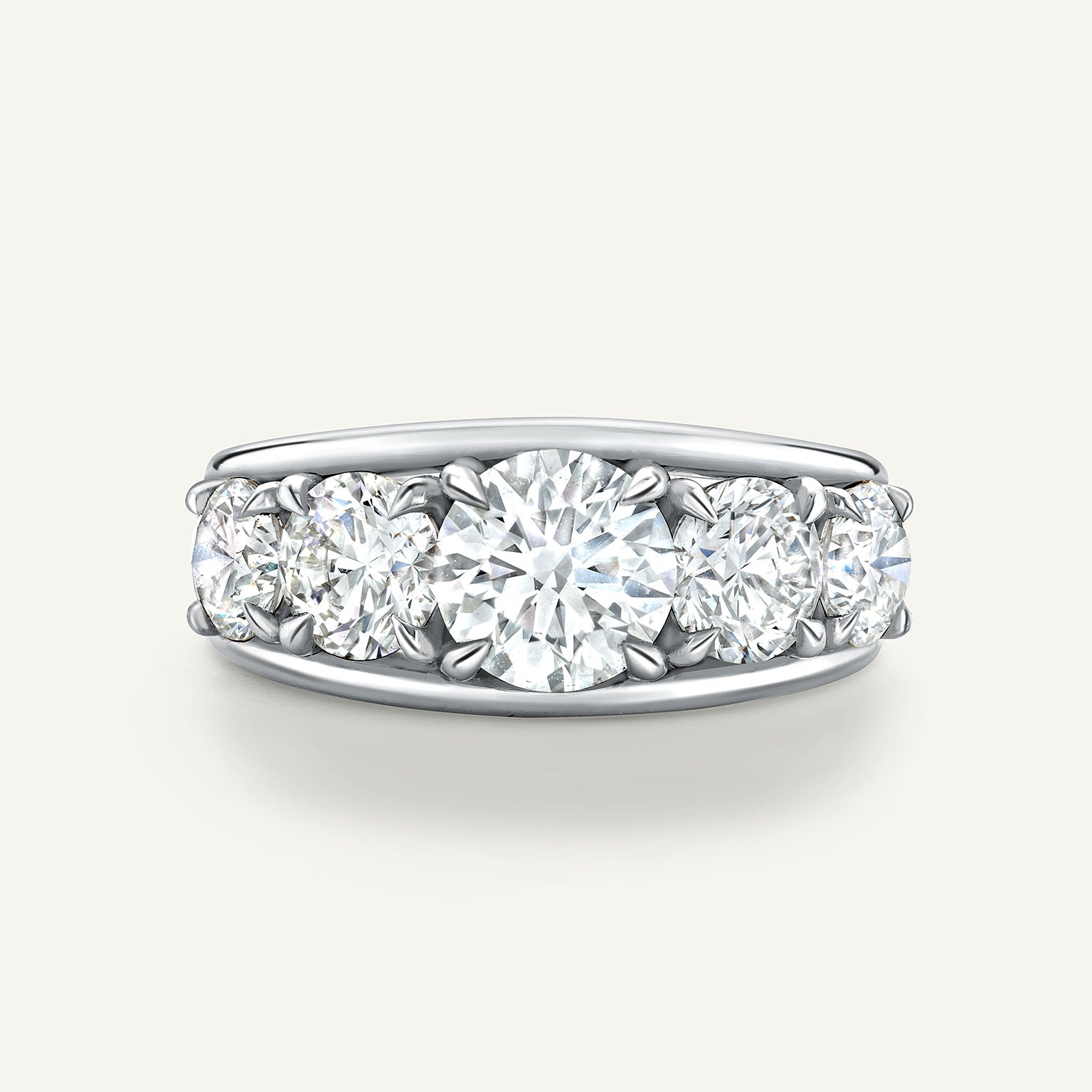 Mega Tobermory White Gold Ring