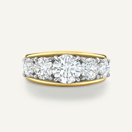 Mega Tobermory Yellow Gold Ring
