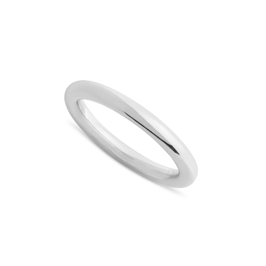 Mega Wick White Gold Ring