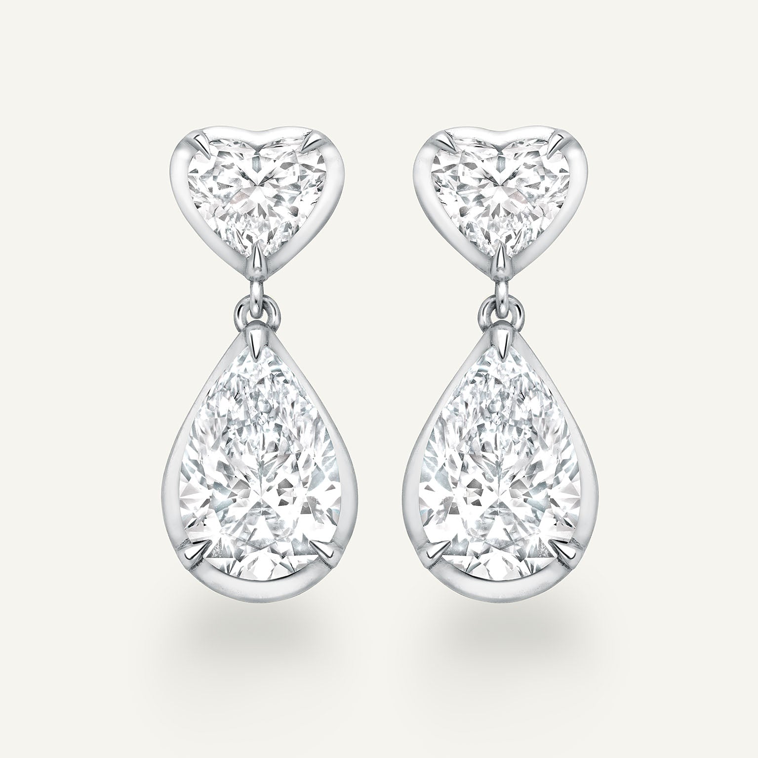 Nolita White Gold Earrings