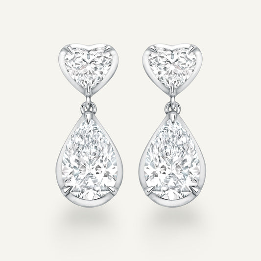 Nolita White Gold Earrings