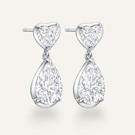 Nolita White Gold Earrings