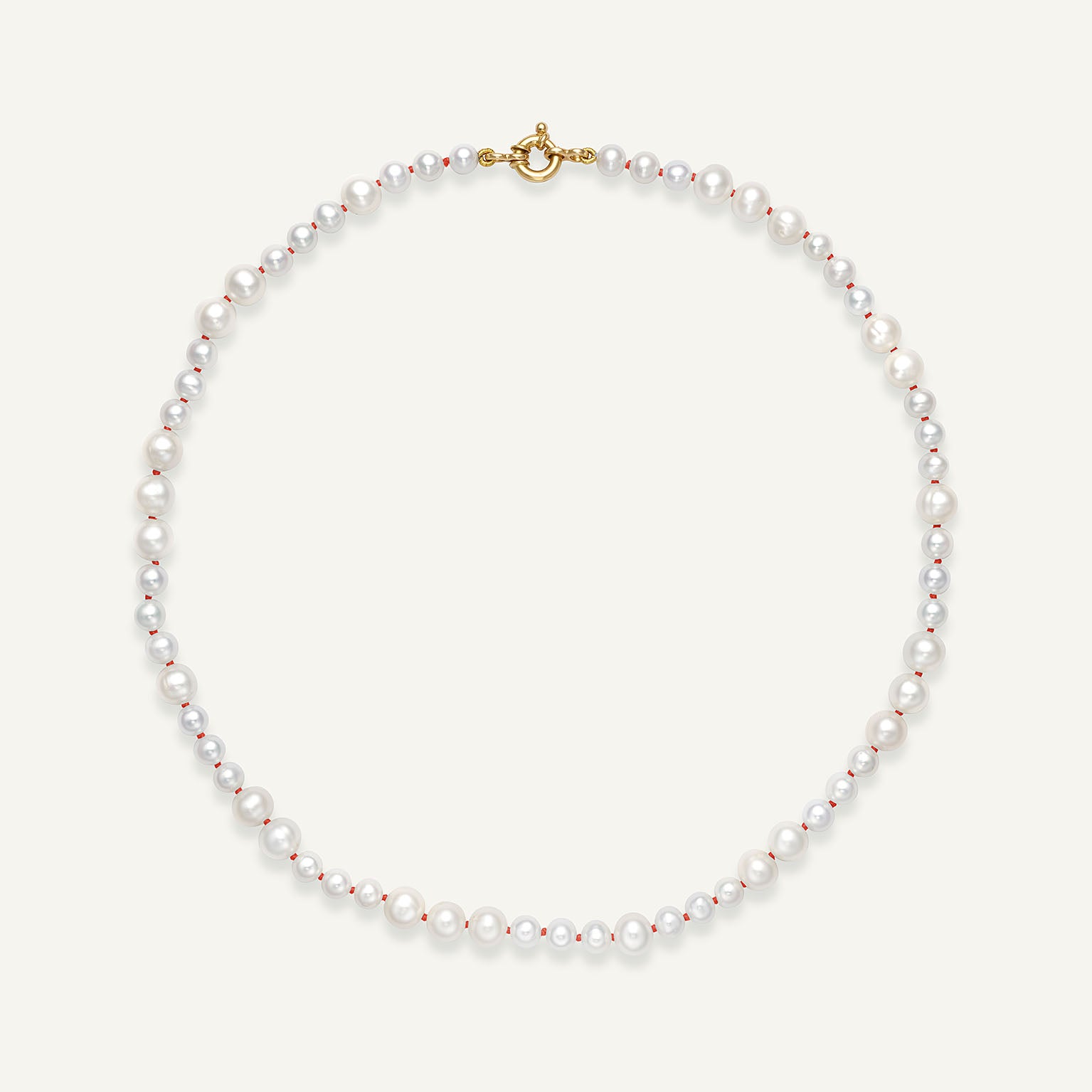 Red Thread St Andrews Necklace