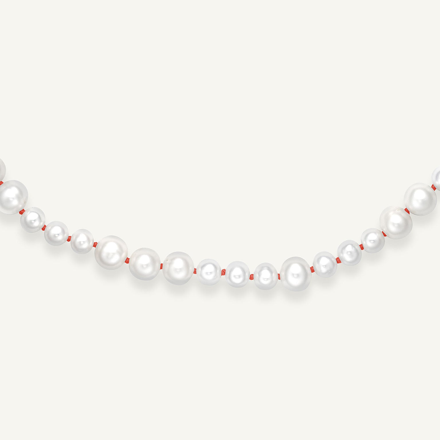 Red Thread St Andrews Necklace