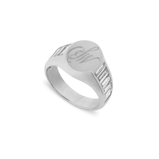 Skye White Gold Ring