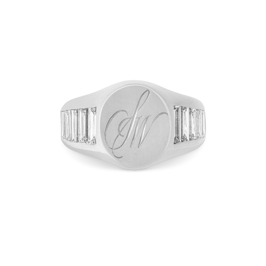 Skye White Gold Ring