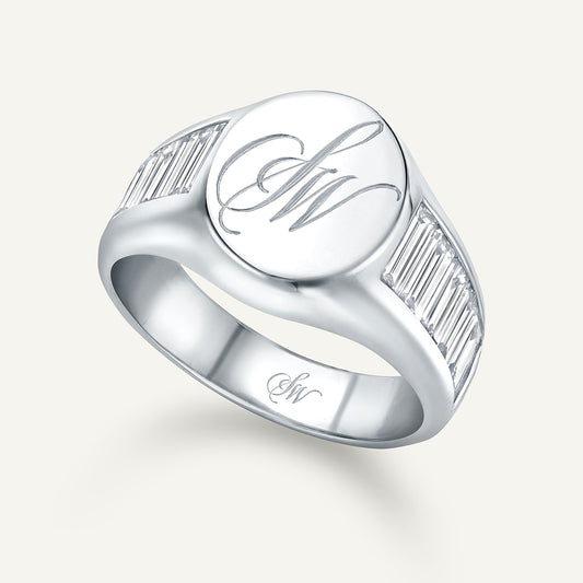 Skye White Gold Ring