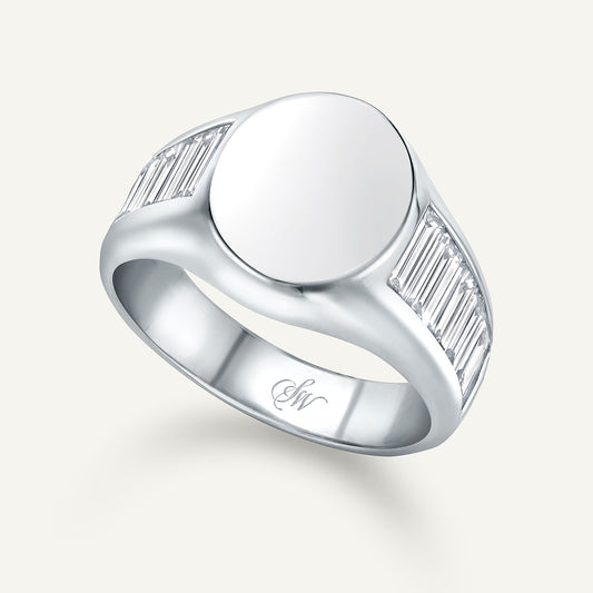 Skye White Gold Ring