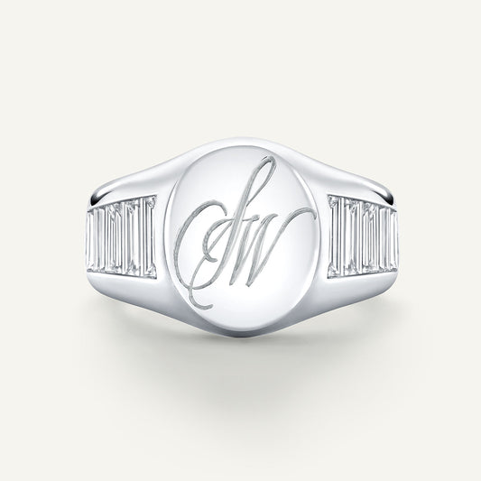 Skye White Gold Ring