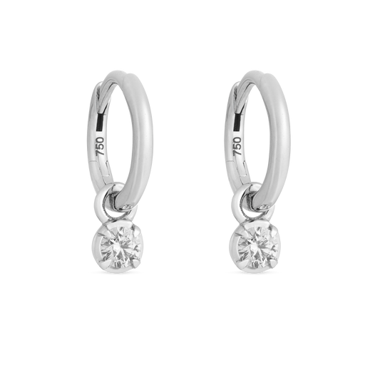 Small Round Kildonan White Gold (In Stock)