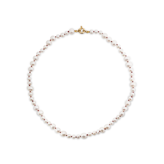 Red Thread St Andrews Necklace