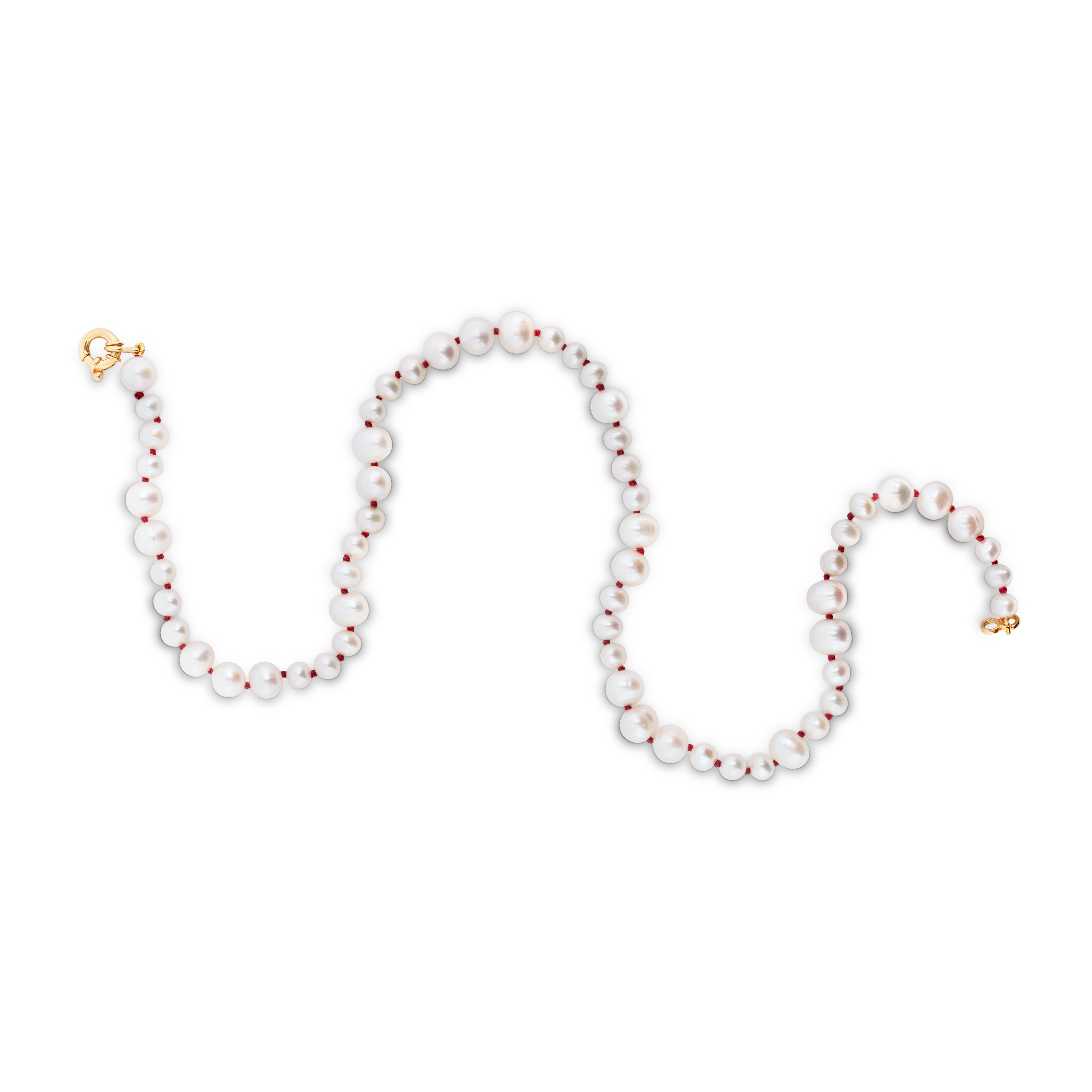 Red Thread St Andrews Necklace