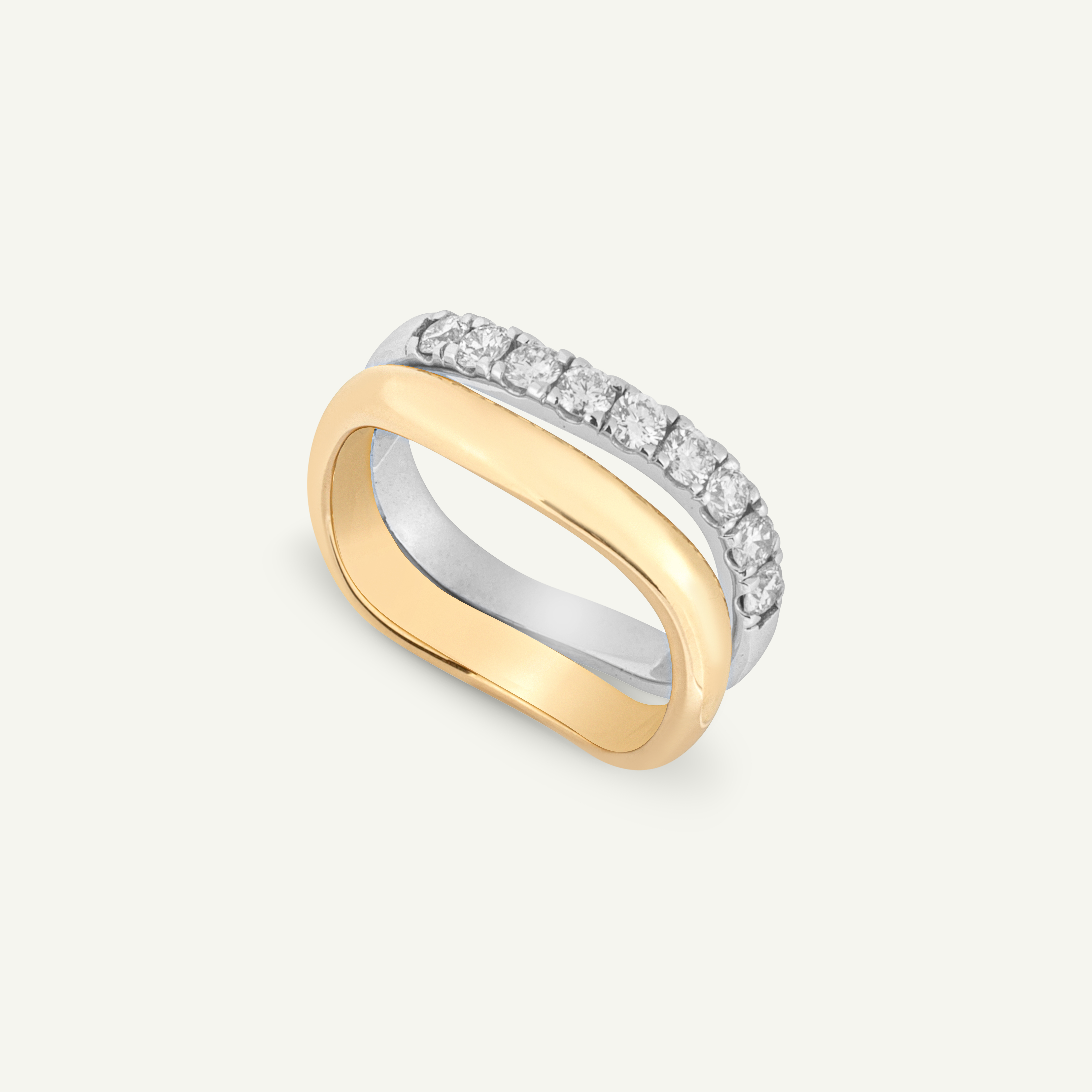 Alloa Yellow Gold Ring